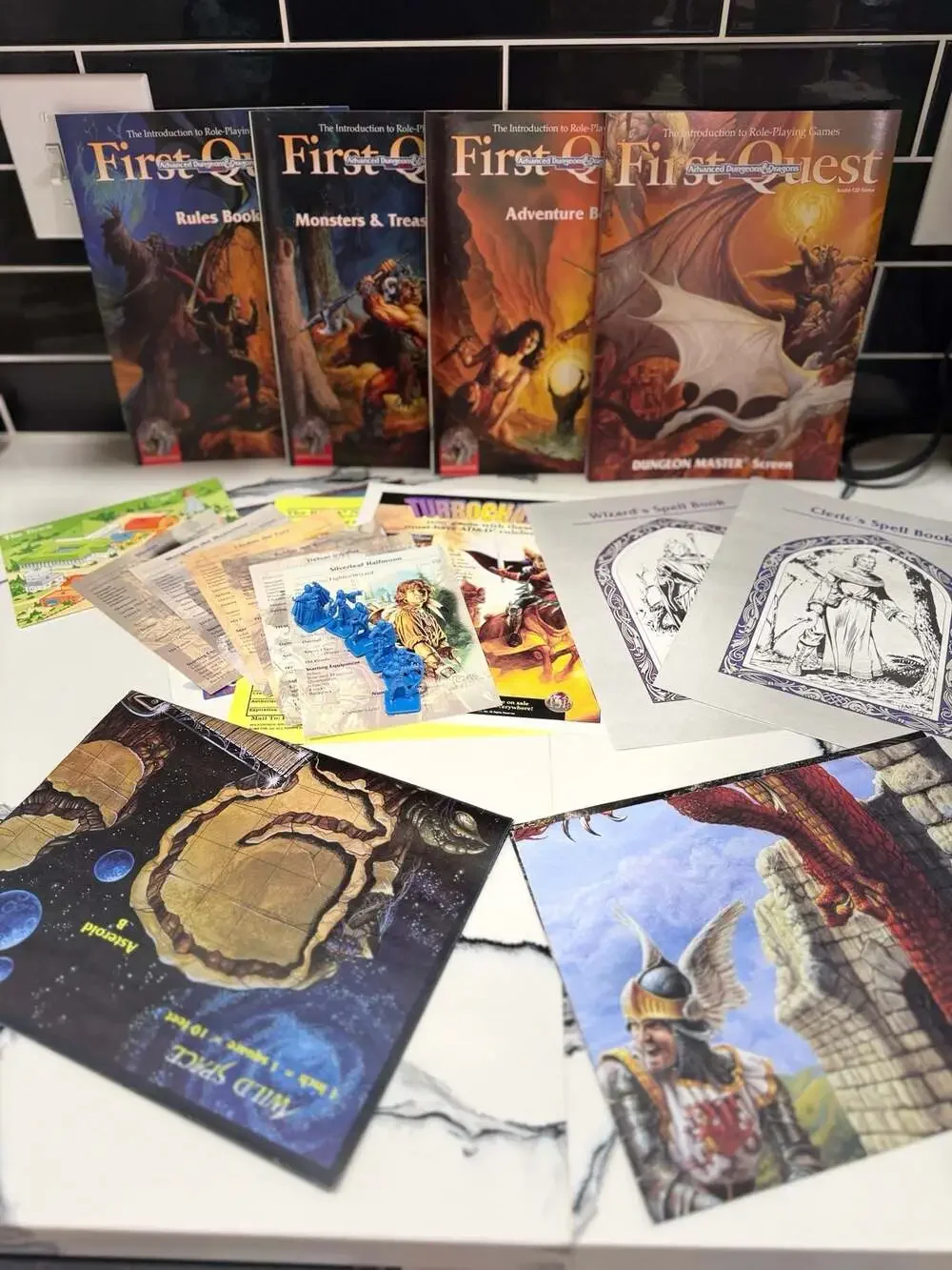 Advanced Dungeons & Dragons 2nd Edition First Quest Audio CD Game Box Set